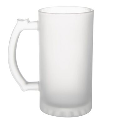 Frosted Glass Beer Mug Thumbnail